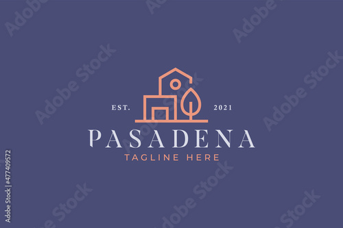 Comfort House Architect Logo Branding Real Estate and Business Property