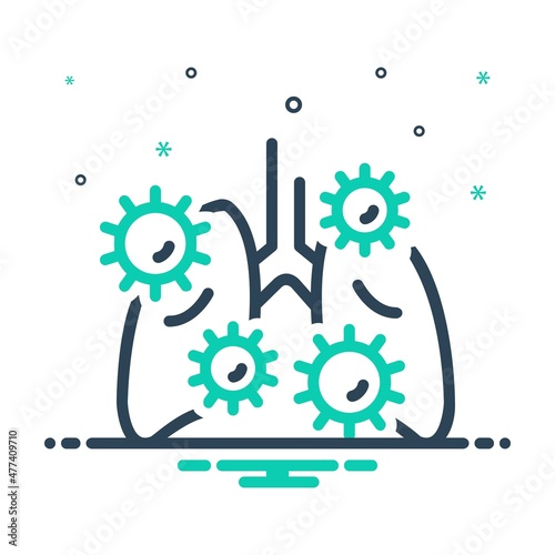 Mix icon for infection