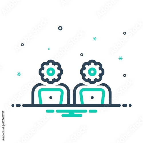 Mix icon for operational