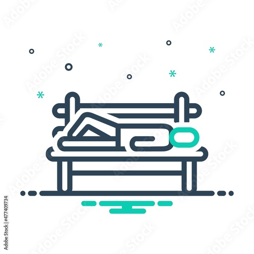 Mix icon for homeless