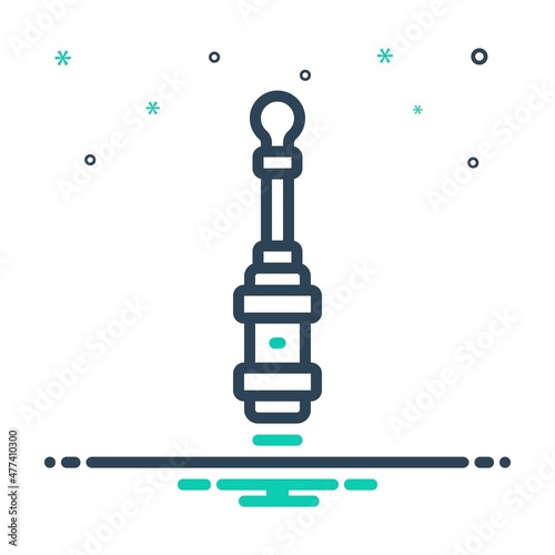 Mix icon for hydraulic