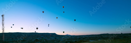 Fototapeta Hot air balloons