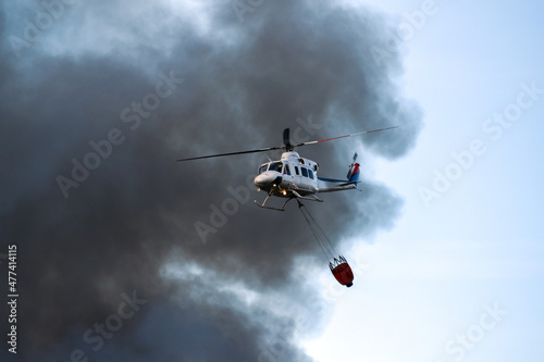 Helicoptero contra incendios