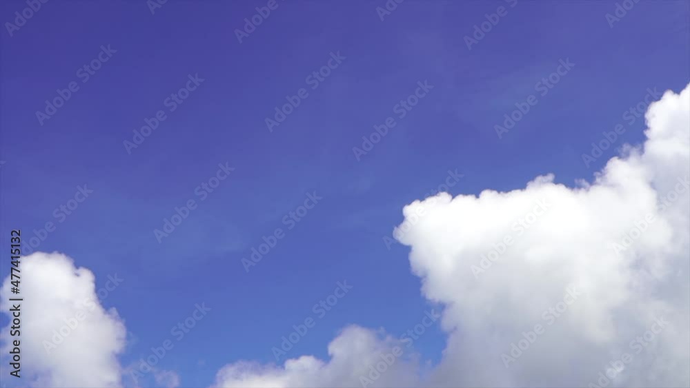 The white clouds in the sky come in many shapes and sizes, it is very beautiful.at phuket,Thailand 9122021 The white clouds in the sky come in many shapes and sizes, it is very beautiful.at phuket,Thailand 9122021