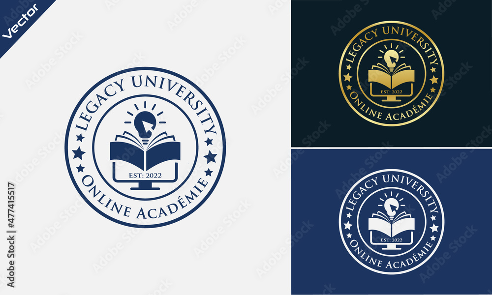 University and academy vector icons. Education logo. university and college school. learning logo University and academy vector icons. Education logo. university and college school. learning logo