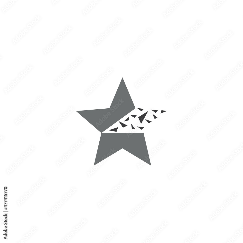 Star icon Template vector illustration design Star icon Template vector illustration design