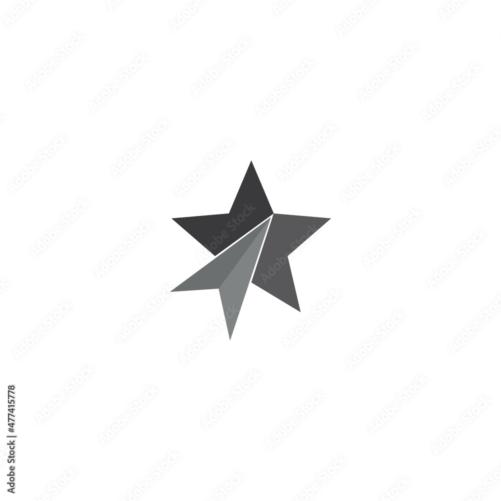 Star icon Template vector illustration design Star icon Template vector illustration design
