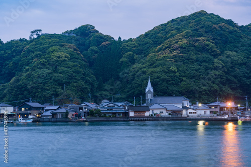 Wallpaper Mural 崎津教会　天草　夜明け Torontodigital.ca