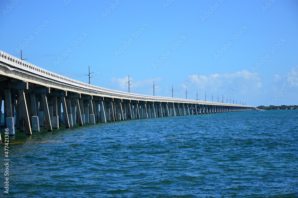 Brücke am Overseas Highway, Florida Keys Brücke am Overseas Highway, Florida Keys