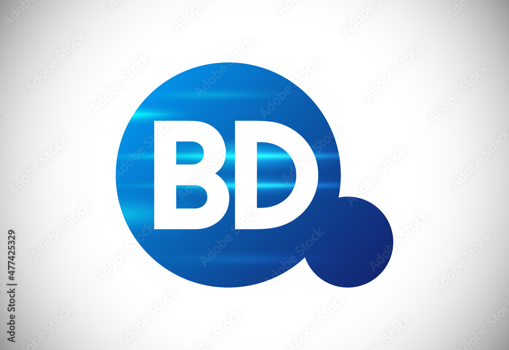 Initial Letter B D Logo Design Vector. Graphic Alphabet Symbol For Corporate Business Identity Initial Letter B D Logo Design Vector. Graphic Alphabet Symbol For Corporate Business Identity