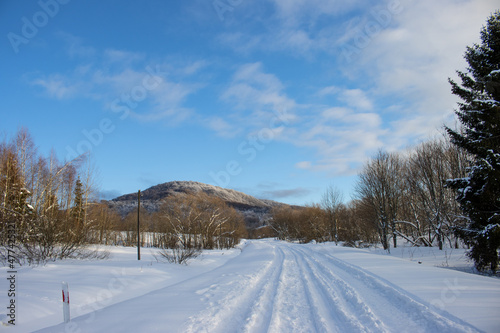 Bieszczady zima w górach © Przemysław.S