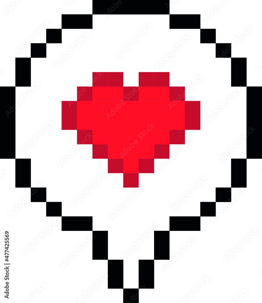 Speech bubble pixel art vector illustration. Speech bubble vector image. Speech bubble pixel art vector illustration. Speech bubble vector image.