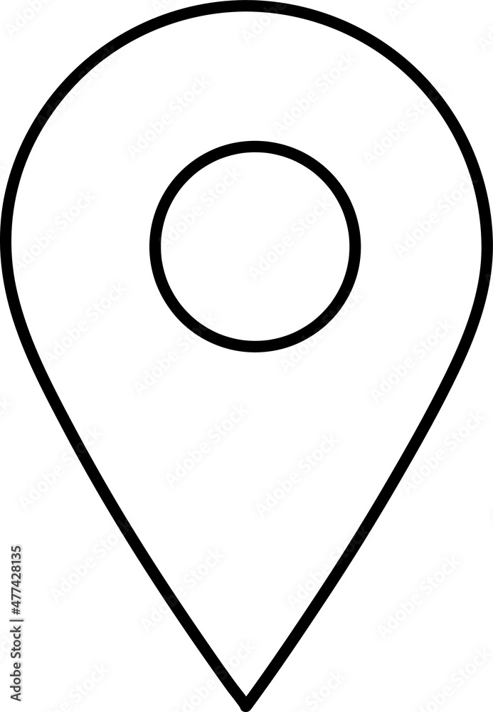 Location Symbol and mark on the map vector icon.A sign of a route..eps Location Symbol and mark on the map vector icon.A sign of a route..eps