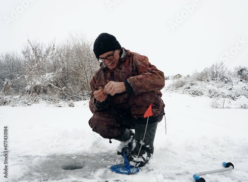 Fotografie Winter fishing