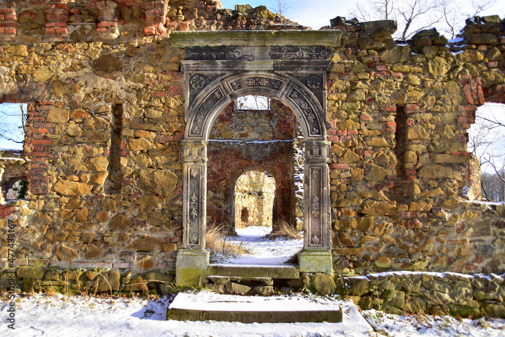Ruiny, Zamek, Stary Ksiaz w Walbrzychu,