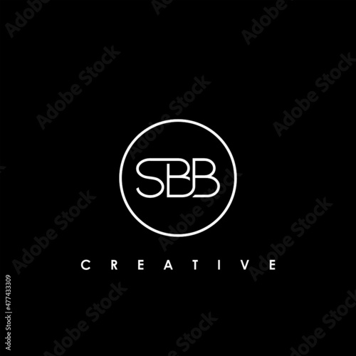 SBB Letter Initial Logo Design Template Vector Illustration
