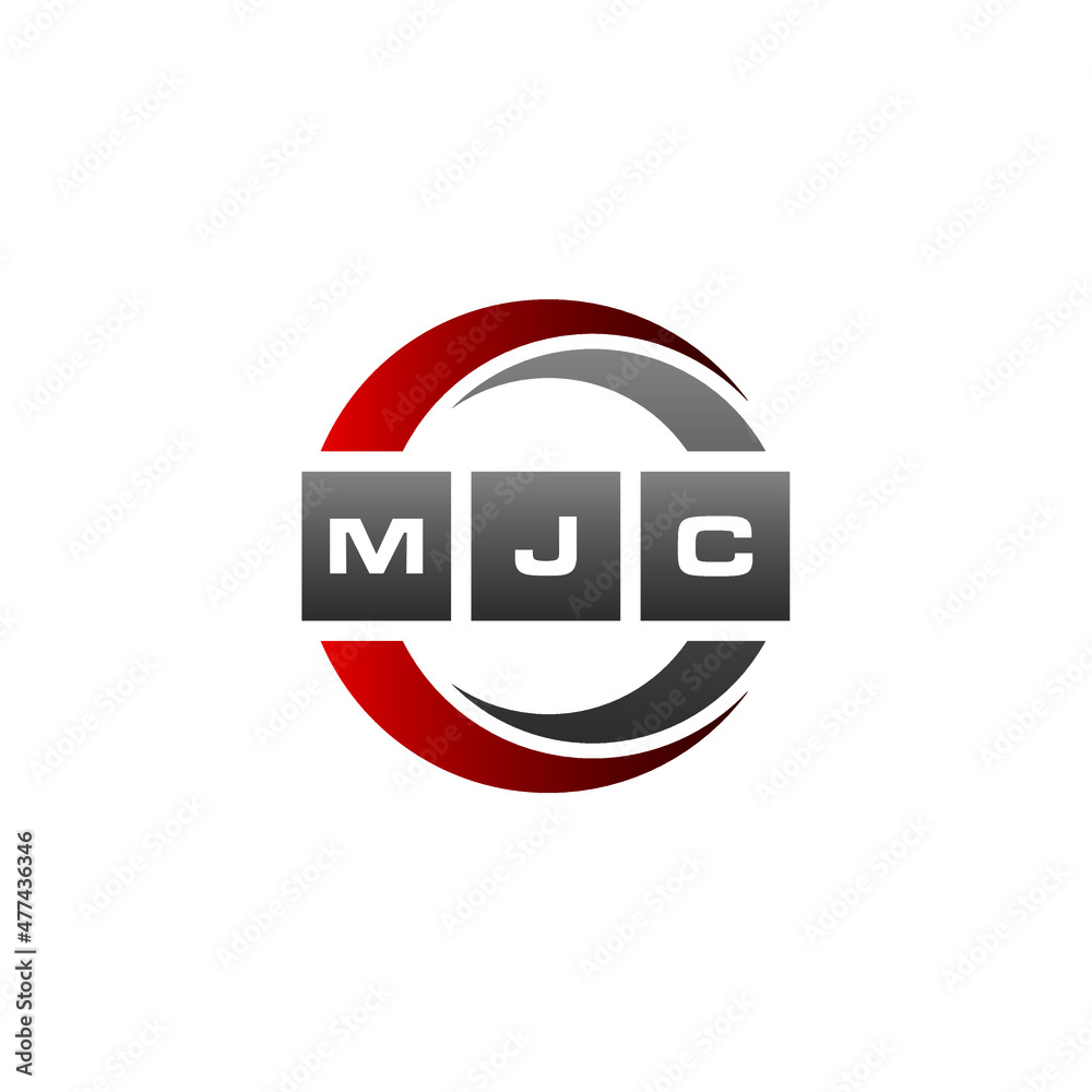 MJC Letter Initial Logo Design Template Vector Illustration MJC Letter Initial Logo Design Template Vector Illustration