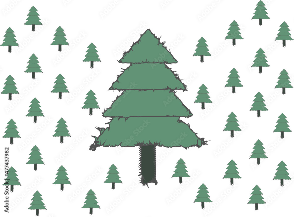Obraz premium Christmas Tree