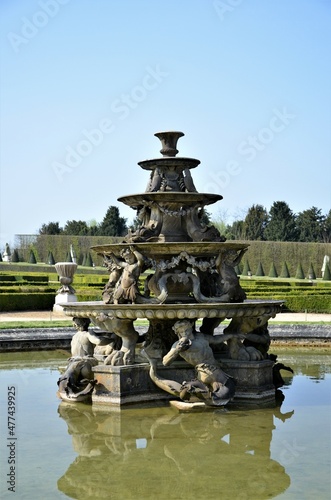 Beautiful Versailles Fontaine -Pyramid, Paris (France)