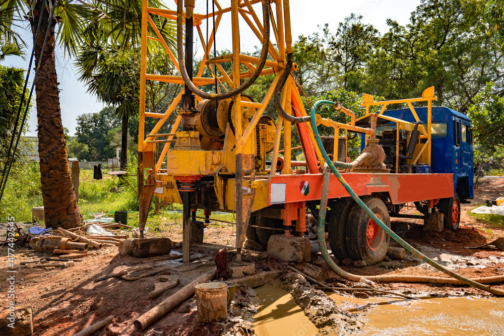 Water well drilling - borewell borehole drilling digging Water well drilling - borewell borehole drilling digging