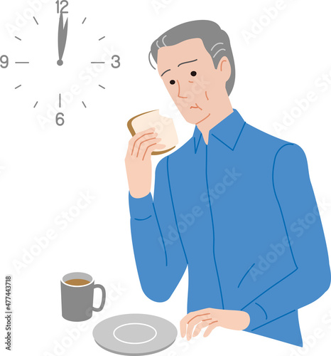 フレイルにつながる高齢者の栄養不足の食事