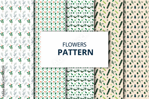 Floral creative pattern design 