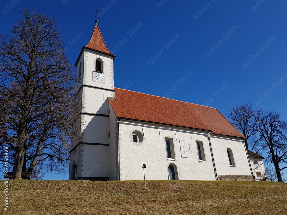 Die Sebastiankirche in Söding-St. Johann (Steiermark)