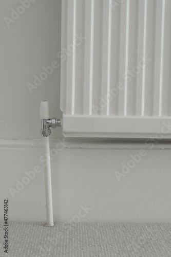 Wallpaper Mural English White Traditional Column Radiator Heater Detail Torontodigital.ca