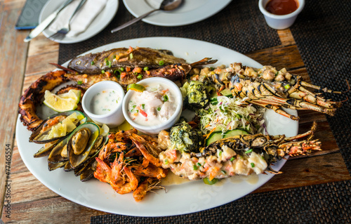 Saefood platter photo