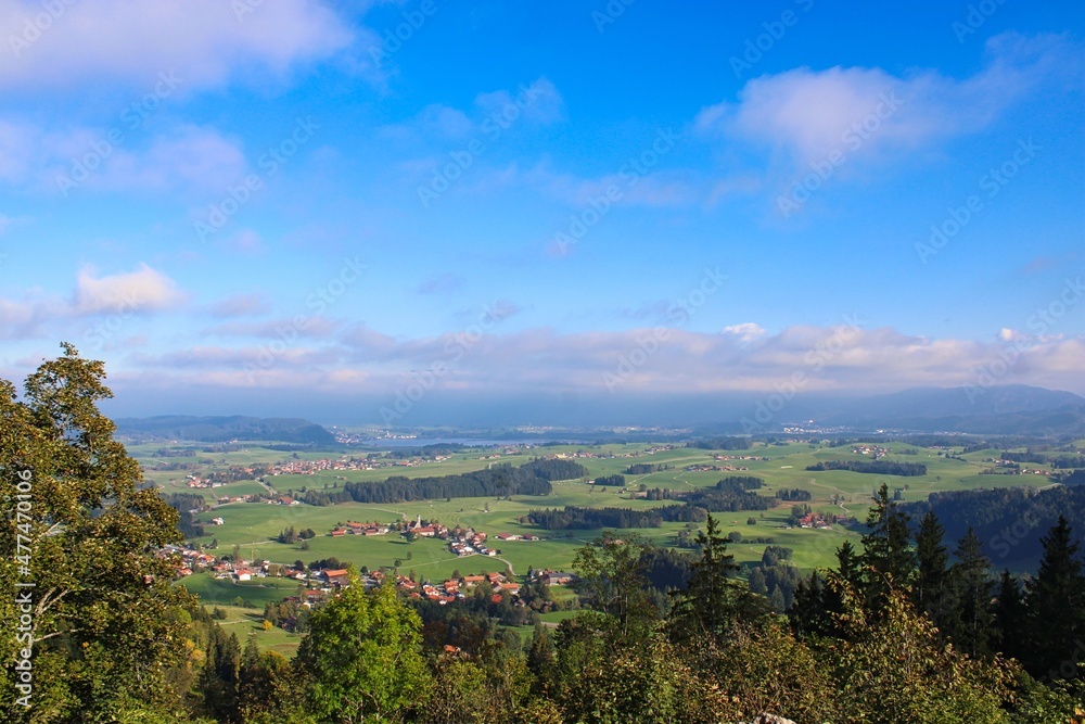 Beautiful landscape in Allgäu, Bavaria