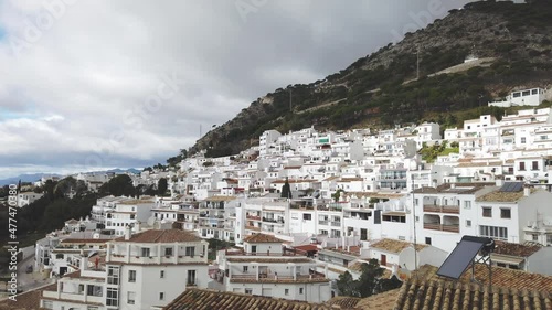 Mijas White village on the mountains in Andalucia near Malaga