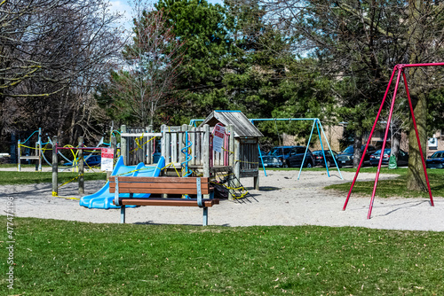 An empty playground 
