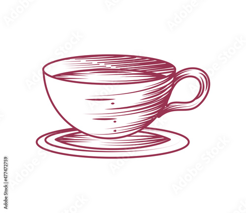 cup of coffee on dish
