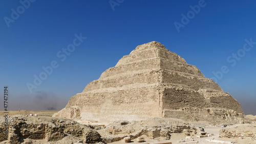 The Step Pyramid of Djoser at Saqqara  Egypt s oldest pyramid