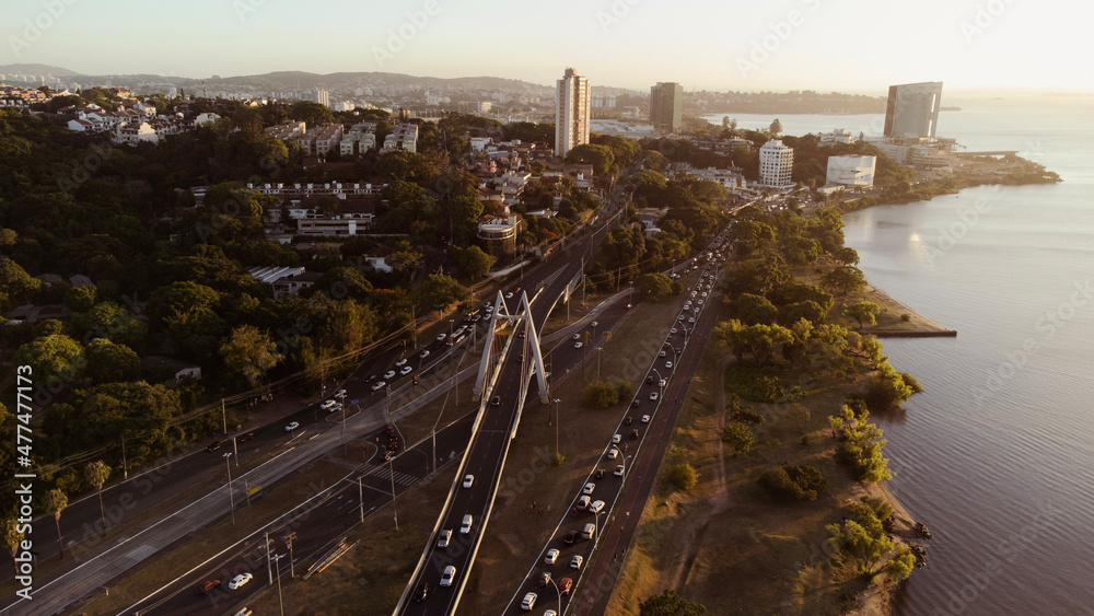 Obraz premium bridge over river