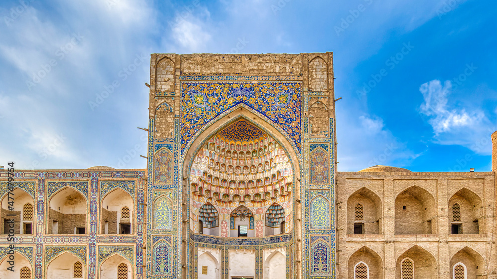 Bukhara Landmarks, Uzbekistan, HDR Image - obrazy, fototapety, plakaty 