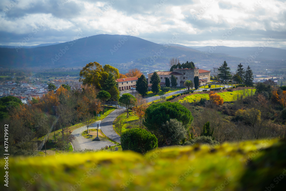 Path to the Castelo de Monterrei