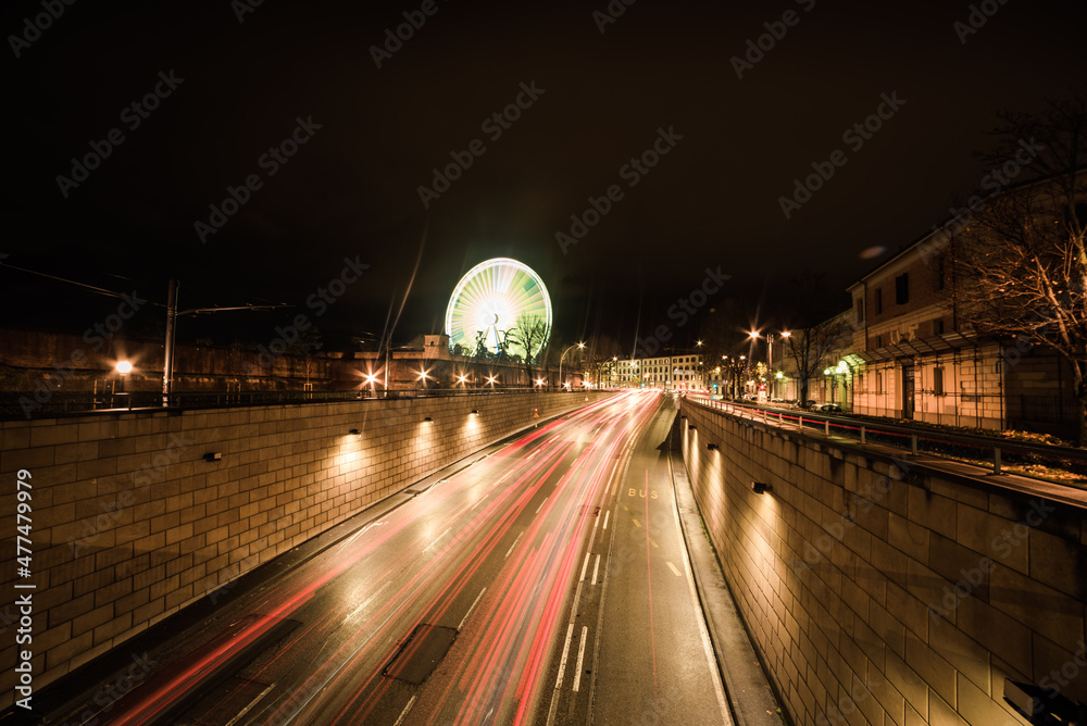 Fototapeta premium The new wheel in the middle of Florence