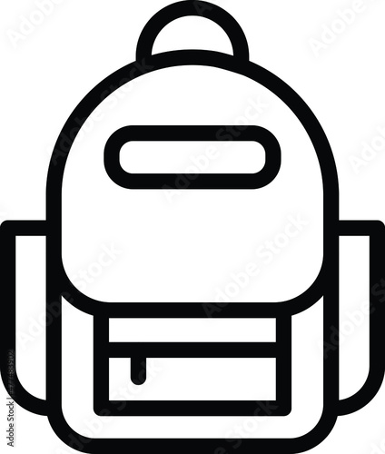 Bagpack Vector Icon Desing Illustration