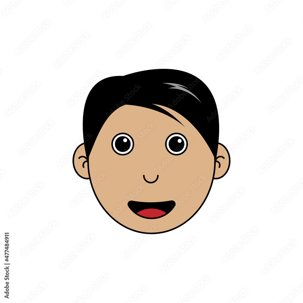 Fototapeta premium boy face