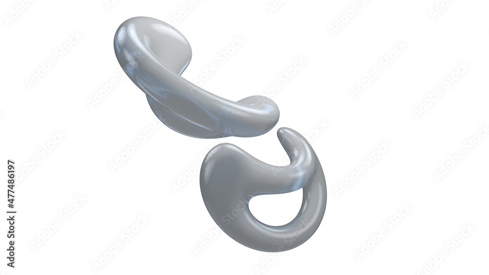 3d rendering of abstract figures, incomprehensible shapes, isolated on a white background. Futuristic design of elements for fantastic compositions. 3d rendering of abstract figures, incomprehensible shapes, isolated on a white background. Futuristic design of elements for fantastic compositions.