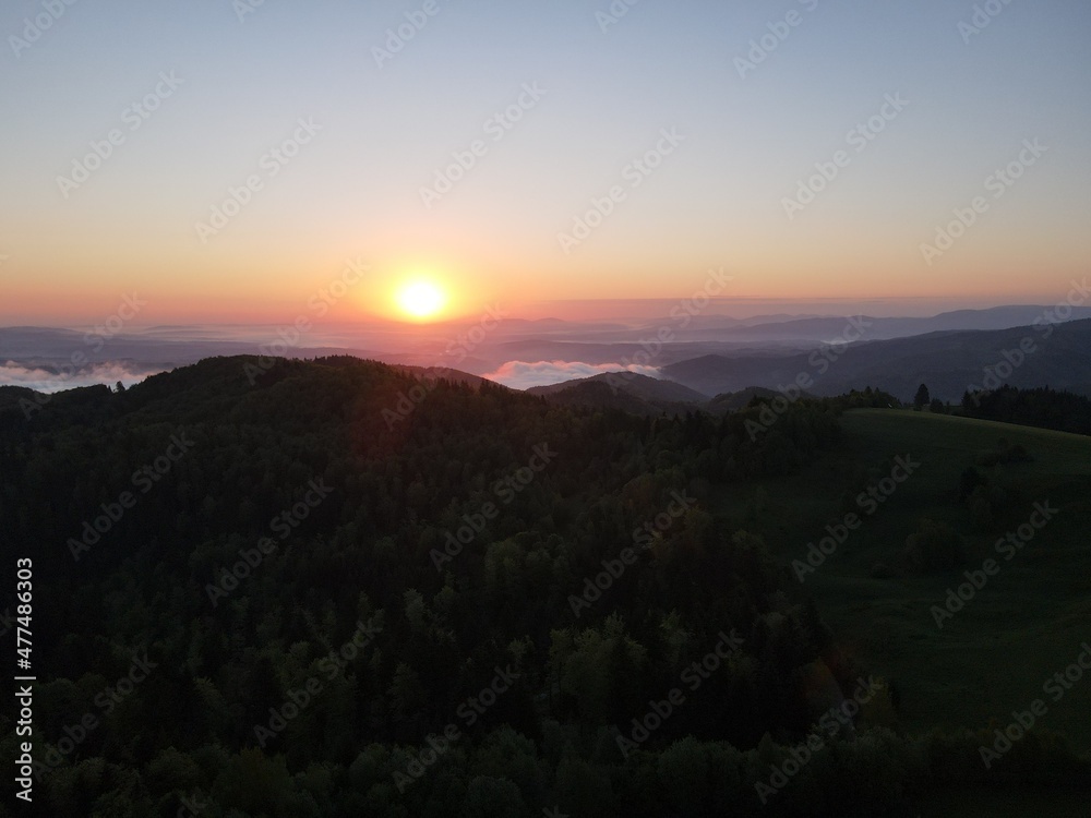 Fototapeta premium dron