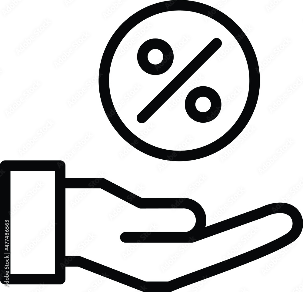Commision Vector Icon Desing Illustration Commision Vector Icon Desing Illustration