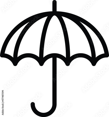 Umberella Vector Icon Desing Illustration
