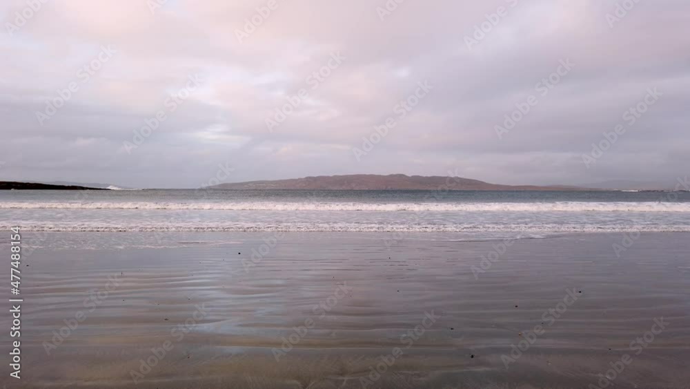 Thick clouds above Narin Strand by Portnoo, County Donegal in Ireland. Thick clouds above Narin Strand by Portnoo, County Donegal in Ireland.