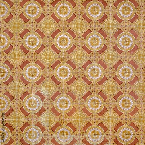 Typical azulejo artwork of Portugal