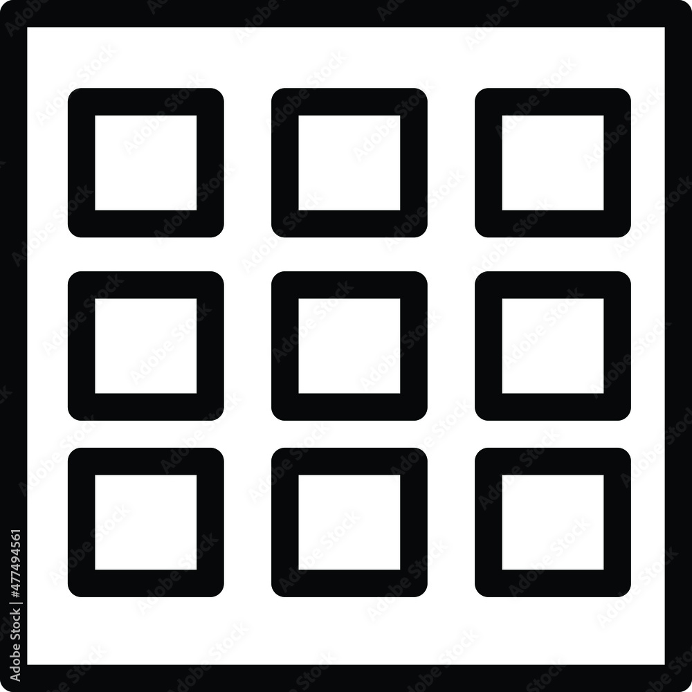 Menu Line Icon Menu Line Icon