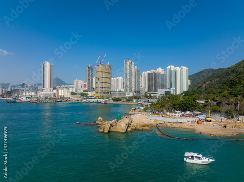Hong Kong seaside residential district