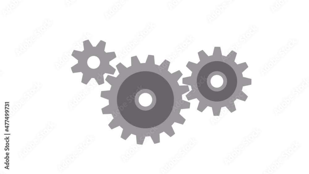 Video with cogwheels spinning together, with transparent alpha channel. Video with cogwheels spinning together, with transparent alpha channel.