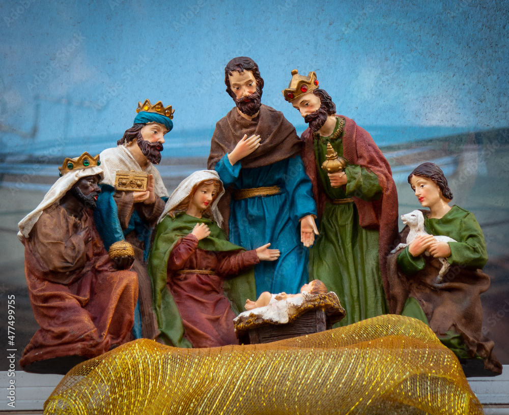 Nativity scene,